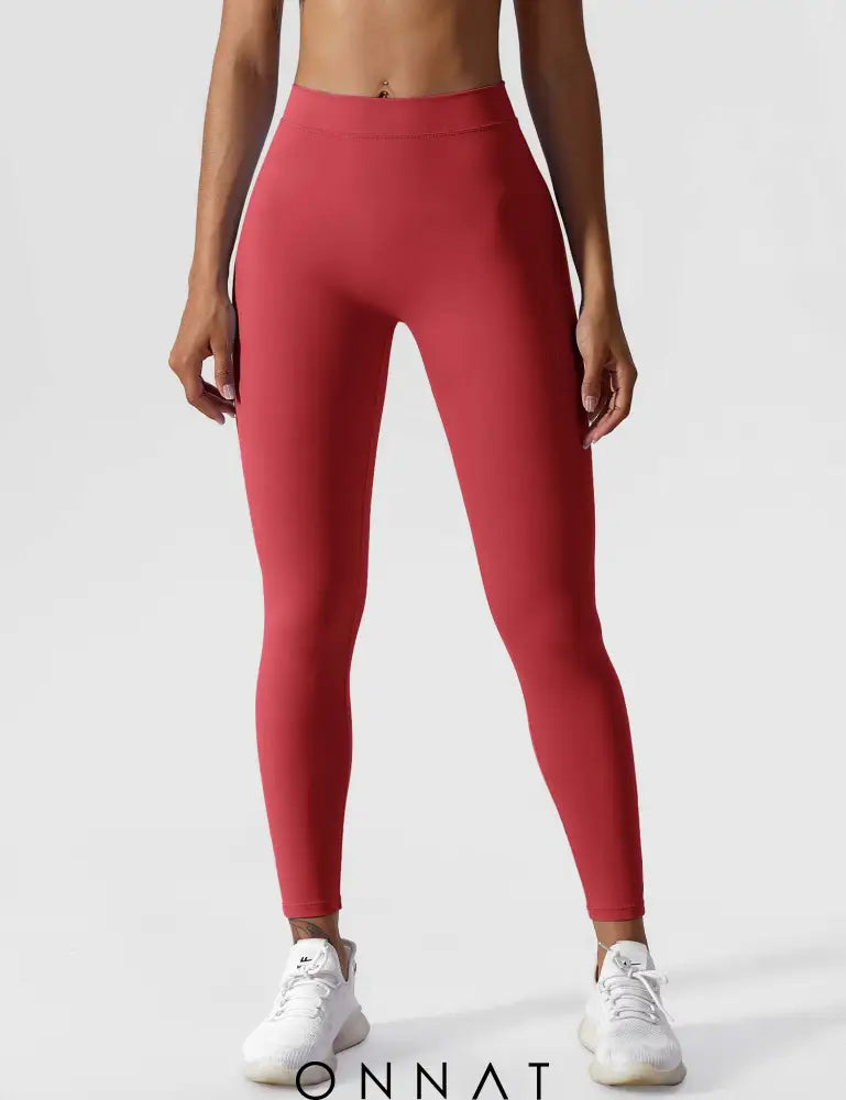 Onnat V-Back Ruched Leggings