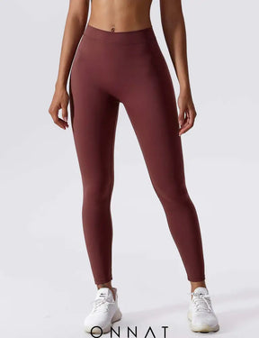 Onnat V-Back Ruched Leggings