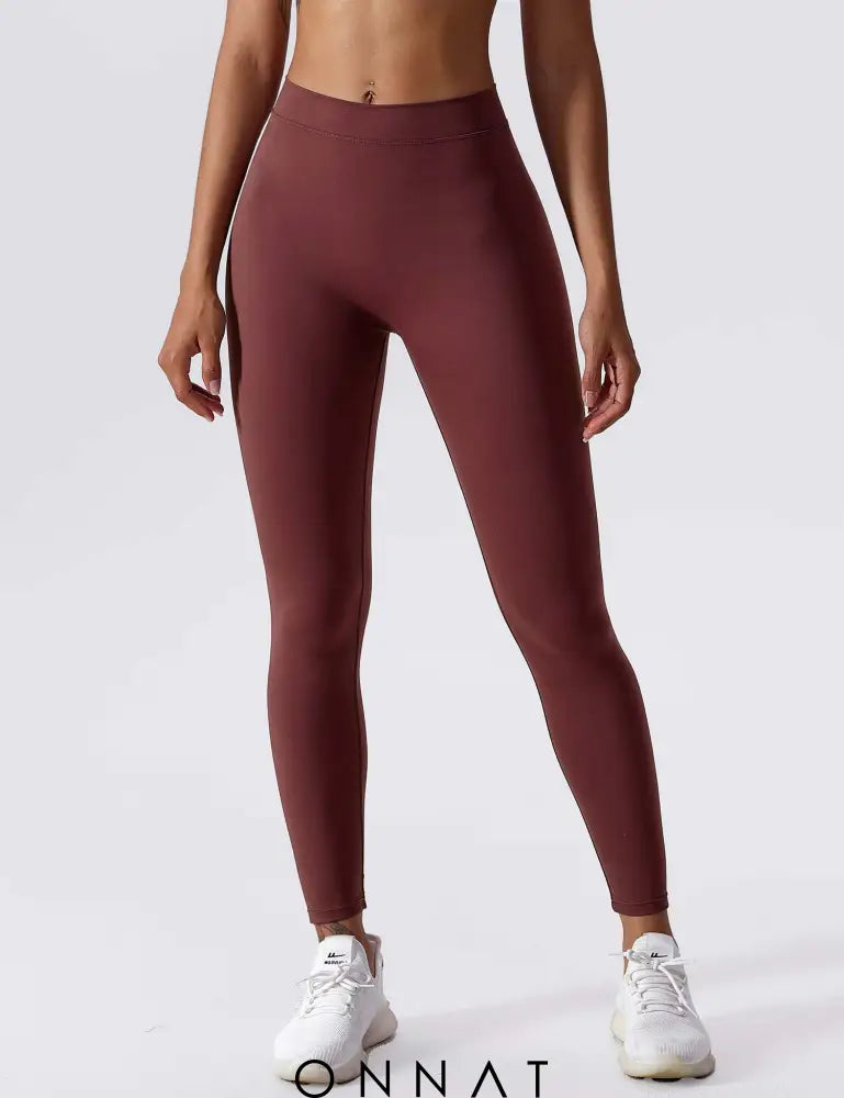 Onnat V-Back Ruched Leggings