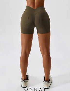 Onnat V Cross Liz Seamless Shorts 3.6’