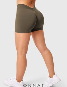 Onnat V Cross Liz Seamless Shorts 3.6’ Coffee / Xs