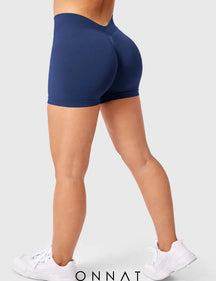 Onnat V Cross Liz Seamless Shorts 3.6’ Dark Blue / Xs