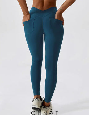 Onnat V Cross Pockets Leggings