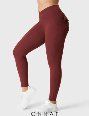 Onnat V-Waistband Charm Leggings