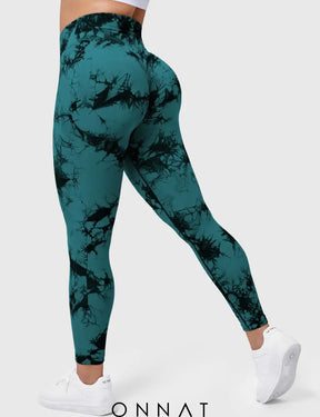 Onnat V-Waistband Tie Dye Leggings