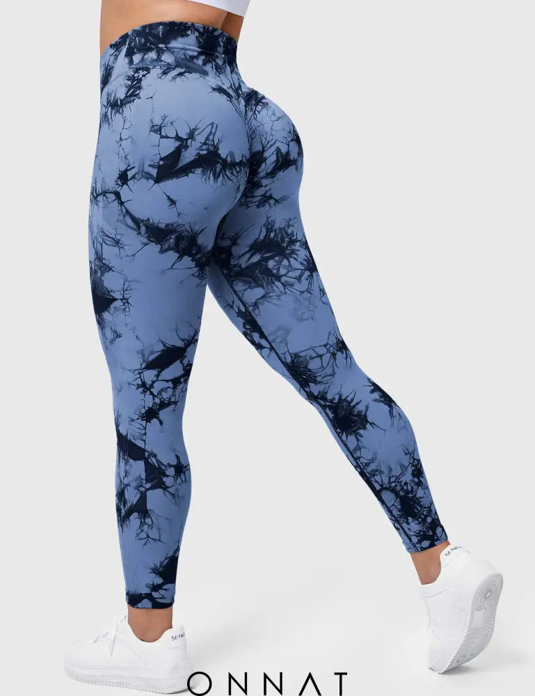 Onnat V-Waistband Tie Dye Leggings