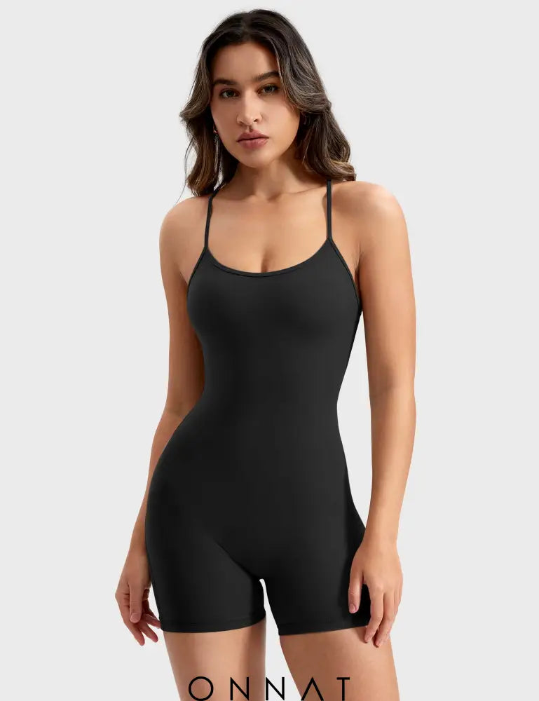 Onnat Vais U-Neck Romper Jumpsuits