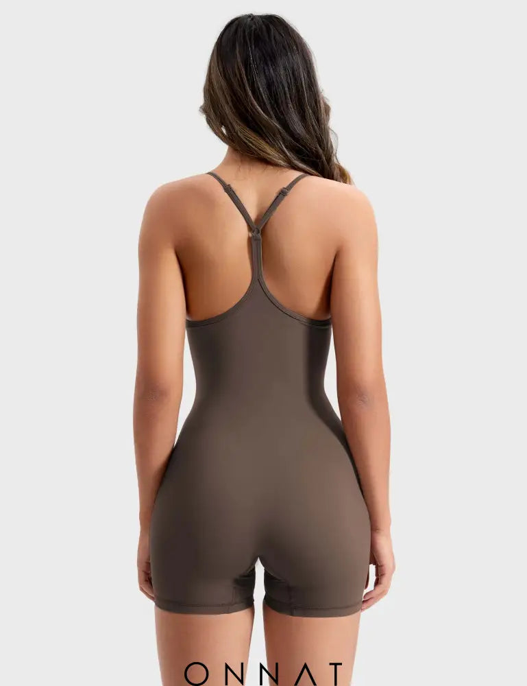 Onnat Vais U-Neck Romper Jumpsuits