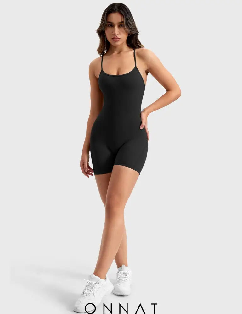 Onnat Vais U-Neck Romper Jumpsuits