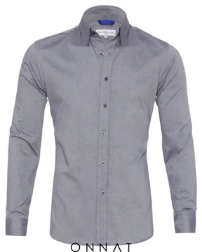 Oxford Stretch Zip Shirt Menswear