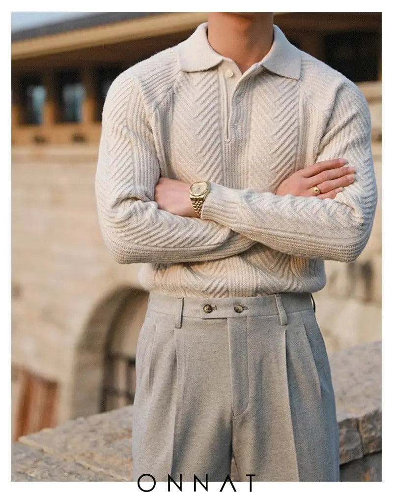 Patten Knitted Sweatshirt Menswear