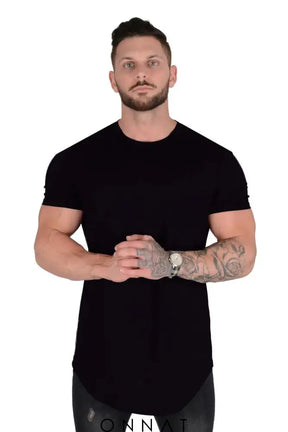 Perfect Drop Essential Tee Black / M Menswear