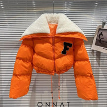 Perfect Puffer Jacket Orange / S Coats & Jackets