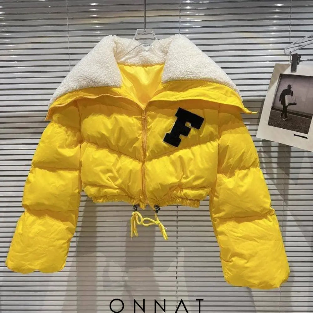 Perfect Puffer Jacket Yellow / S Coats & Jackets