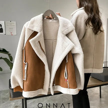 Pileperfection Leather Jacket Khaki / S Coats & Jackets