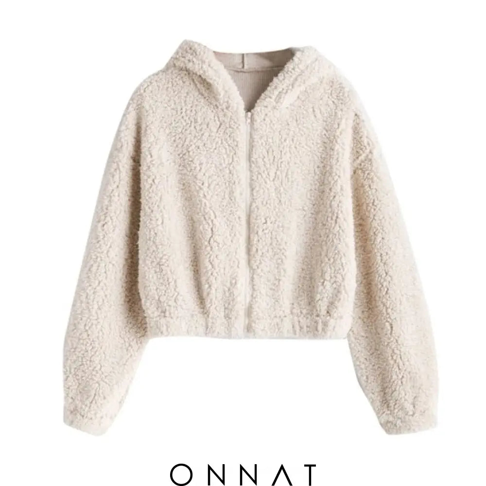 Plush Sweatshirt Melanie Beige / L Sweaters & Cardigans