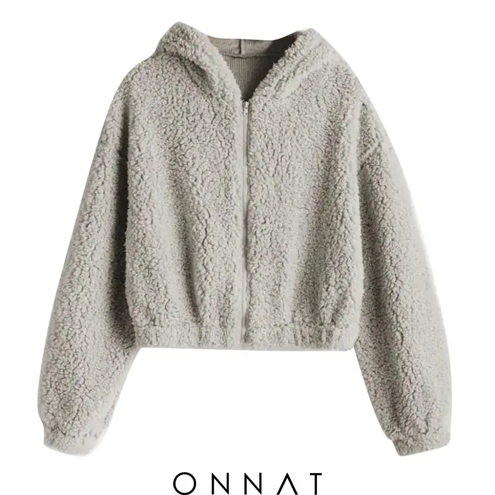 Plush Sweatshirt Melanie Gray / S Sweaters & Cardigans