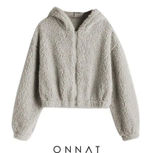 Plush Sweatshirt Melanie Gray / S Sweaters & Cardigans