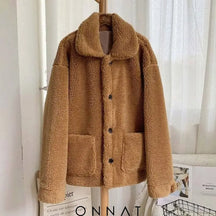 Posh Parka Coat Brown Fur Coat / S Coats & Jackets