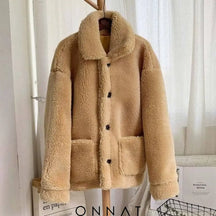 Posh Parka Coat Camel Fur Coat / S Coats & Jackets