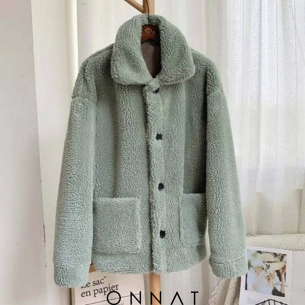 Posh Parka Coat Green Fur Coat / S Coats & Jackets