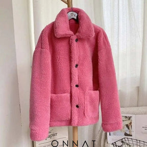 Posh Parka Coat Rose Fur Coat / S Coats & Jackets