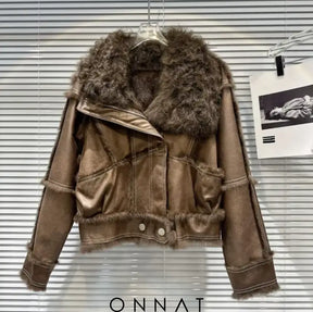 Poshpelt Coat Brown / S Coats & Jackets