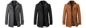 Premium Virgin Wool Overcoat Menswear