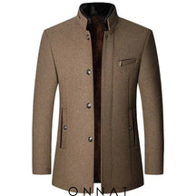 Prestige Wool Overcoat Brown / S Menswear