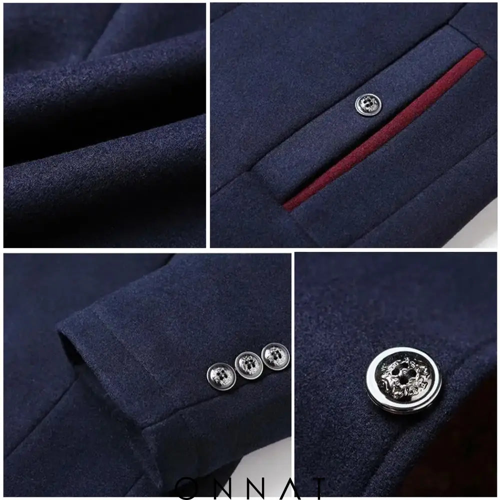 Prestige Wool Overcoat Menswear