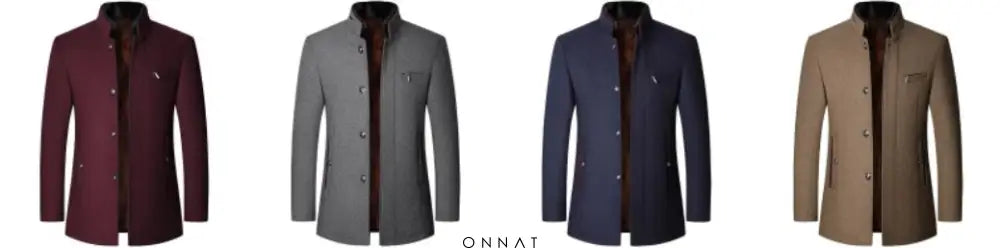 Prestige Wool Overcoat Menswear