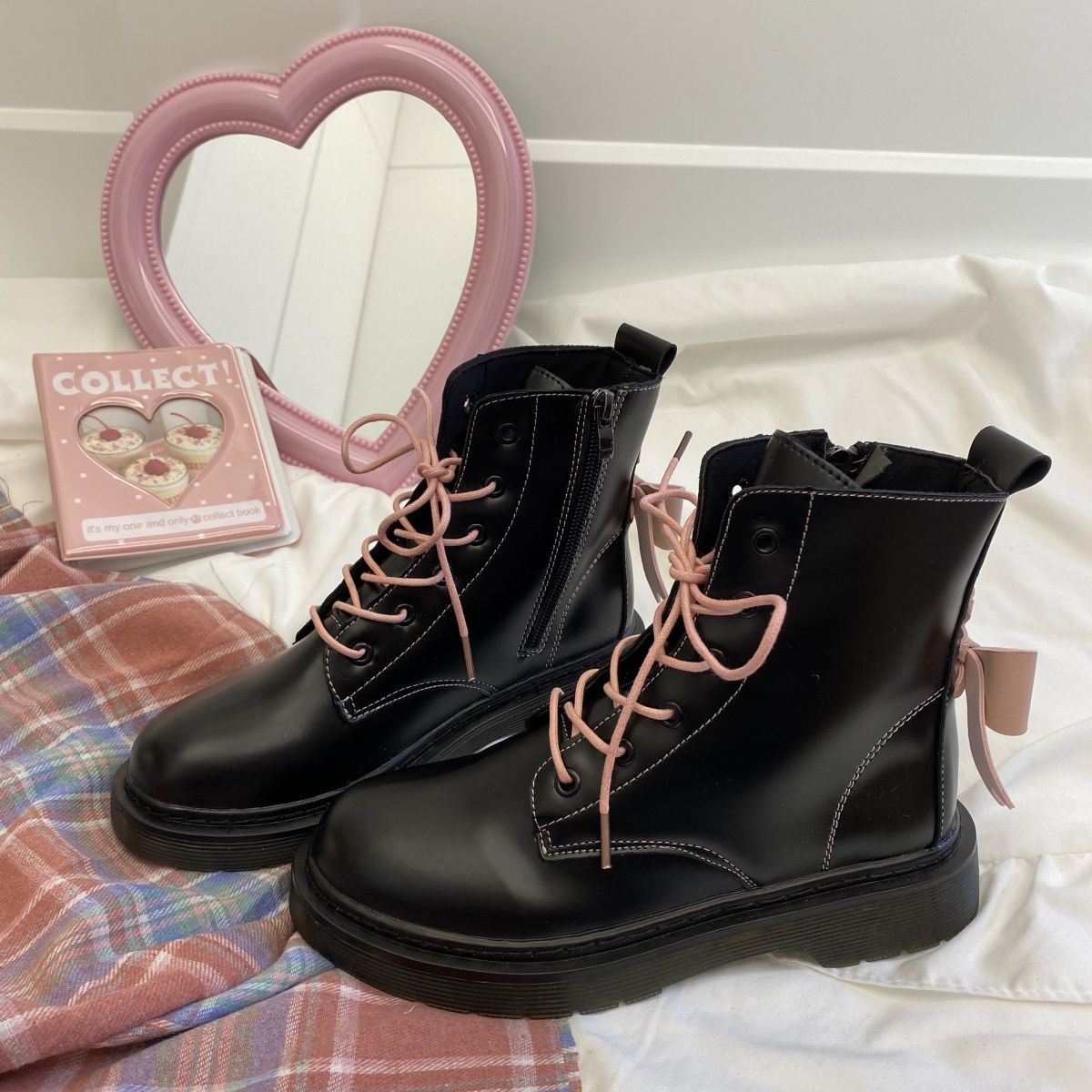 Lace Charm Boots