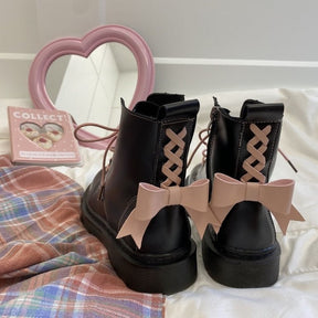 Lace Charm Boots