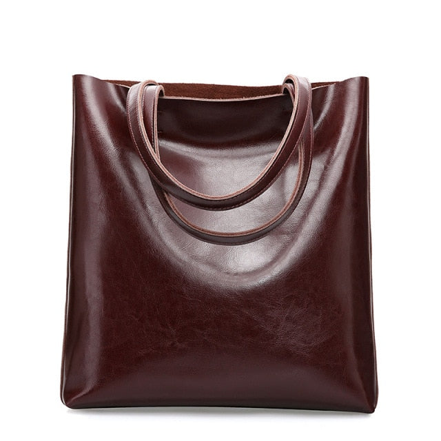 Lily Big Leather Bag