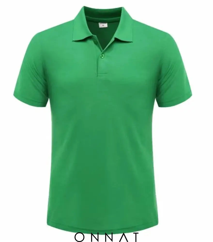 Prosolid Performance Polo Green / S Menswear