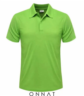 Prosolid Performance Polo Light Green / S Menswear