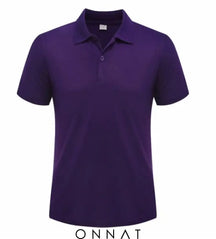 Prosolid Performance Polo Purple / S Menswear