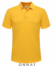 Prosolid Performance Polo Yellow / S Menswear