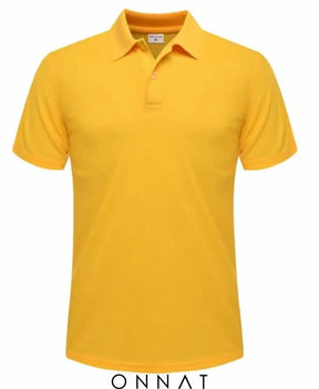 Prosolid Performance Polo Yellow / S Menswear