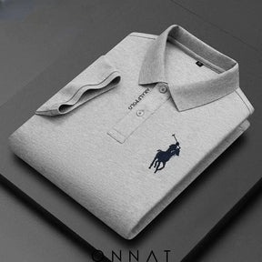 Raphael Polo Shirt Gray / Xs Menswear