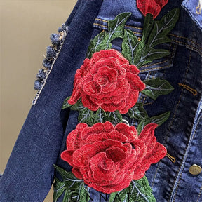 Red Rose Alexandra Jacket Coats & Jackets