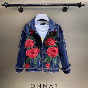 Red Rose Alexandra Jacket S Coats & Jackets