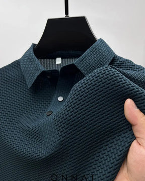 Refined High Relief Polo Shirt Blue / Xs Menswear