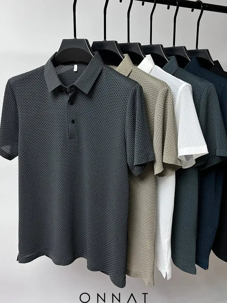 Refined High Relief Polo Shirt Menswear