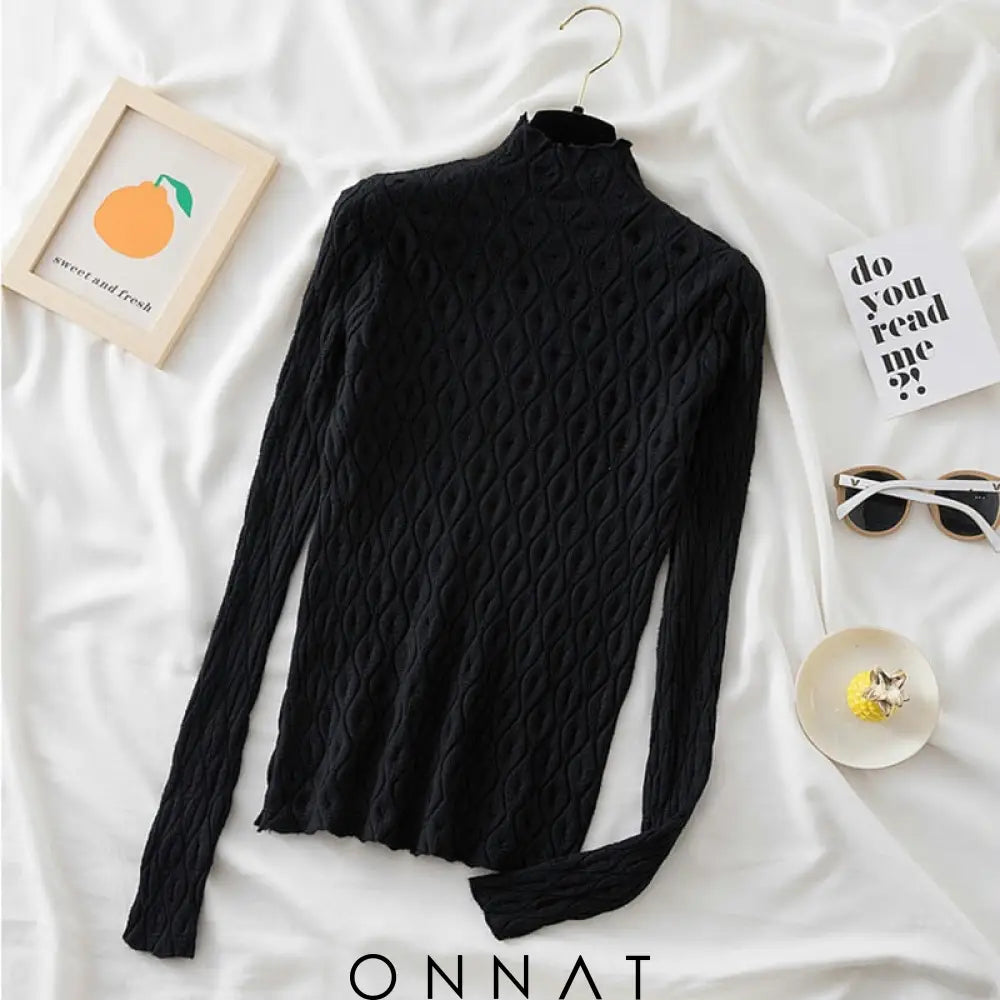 Rylie Sweater Black / One Size Sweaters & Cardigans