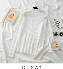 Rylie Sweater White / One Size Sweaters & Cardigans