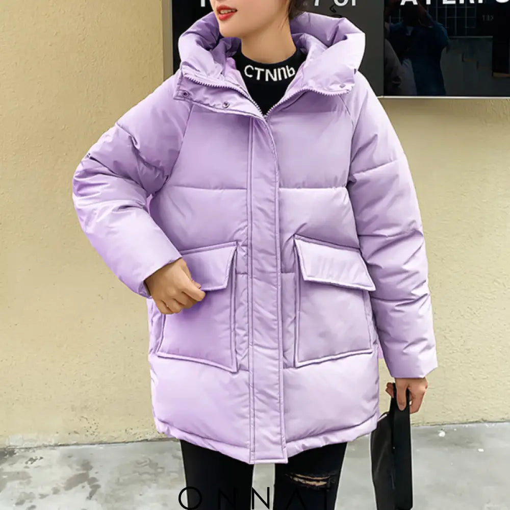 Seasonal Softness Jacket Purple / S Coats & Jackets