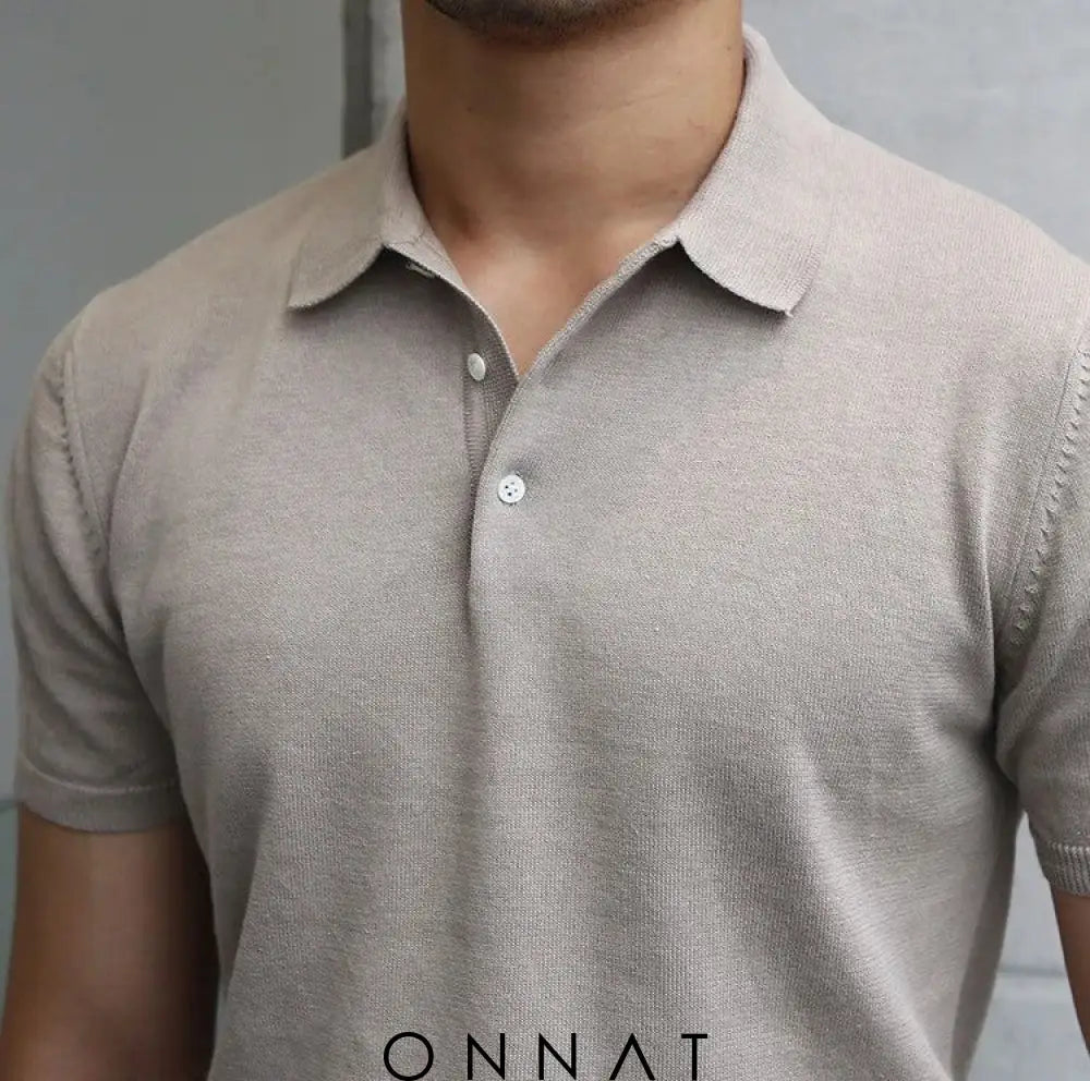 Soft Knit Polo Menswear