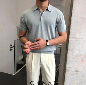 Soft Knit Polo Menswear