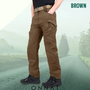 Stormguard Tactical Pants Brown / S Menswear